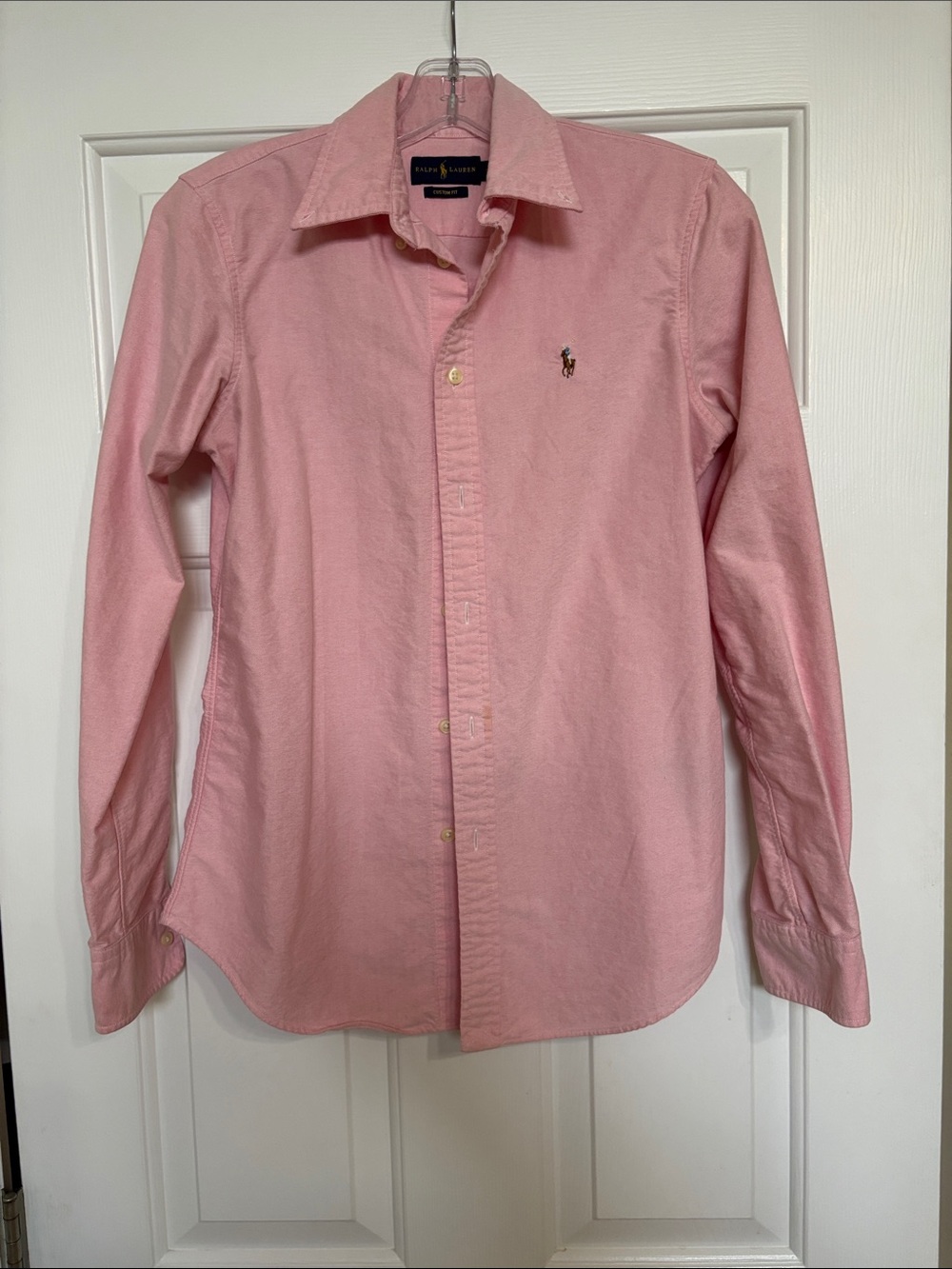 Ralph Lauren Pink Oxford Button-Down Shirt